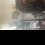 Twist /box braids (natural) 1/2 head