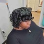 Style, Women's Cut, Relaxer Retouch (short hair only)