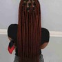 Stitched Braids( 6-8 braids)