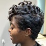 Wrap and Curl (Natural hair/No relaxer)