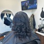 Silk BlowOut (Natural or  Transitioning Hair)