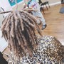 Starter locs straight/curly hair