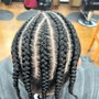 2 - 4 Feed-In Braids