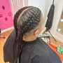 2 - 4 Feed-In Braids