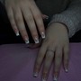 Gel Manicure - Classic French Tips