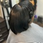 Rod Set on Natural Hair