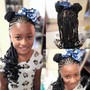 Kids braids with extensions