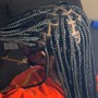 Medium Knotless Braids