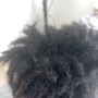 Twist natural hair for men