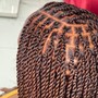 CRISS-CROSS RUBBER BANDS SENEGALESE TWIST