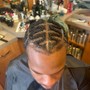 Zig Zag Braids Men