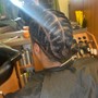 Zig Zag Braids Men