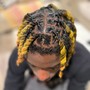 Soft locs over dreads