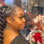 2 frontal ponytail (Back and front frontal )