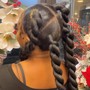 2 frontal ponytail (Back and front frontal )