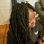 Knotless Box Braids (medium)