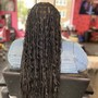 Small Fulani Braids Touch Up