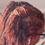 Medium knotless braids