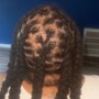 Men’s braids (traveling to you)