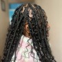 Small Knotless Box Braids