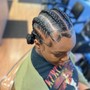 Basic Cornrows(no hair added)