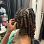 Goddess locs hair included