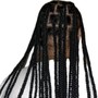 Small knotless Box Braids