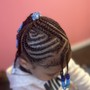 Mens & woman cornrows