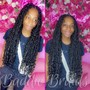 Small gyspy Box Braids w/human hair