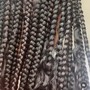 Goddess Knotless Braids