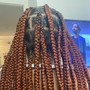 Loc Style with hair added