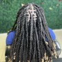 Retwist Short Locs