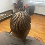 6-8 feed in braids