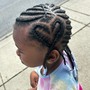 Kids feed in braids