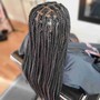 Medium Box Braids/ Knotless