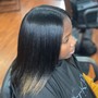 WASH, DETANGLE AND BLOW DRY