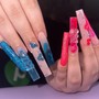 Acrylic Xxxl Nail Set (11- whole tip)