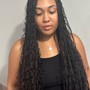 Boho Medium Knotless Braids