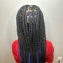 Medium Feed in Braided Ponytail