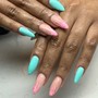 Acrylic/Polygel Toe Extensions