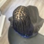 Loc wash/retwist style