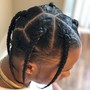 Mid length/ medium size locs