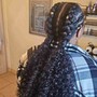 Bonding Hair Extensions (full quick weave)