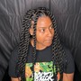 Wash/Blow out/Sew In braid down