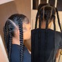 Braids into a bun