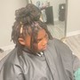 Loc Style add on with retwist