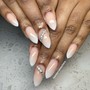 Acrylic Full set for toe nails