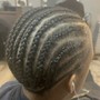 Cornrows natural hair