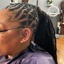 Loc Updo