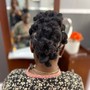 Loc Updo